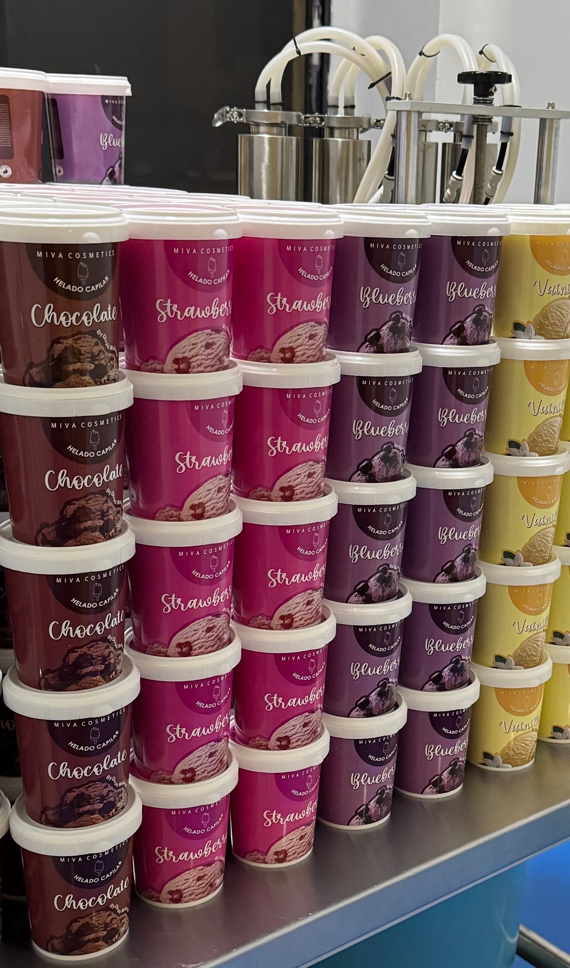 Helado capilar de chocolate 450gr