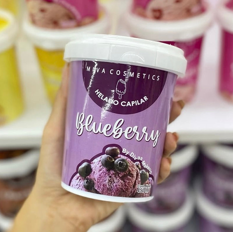 Helado capilar de mora azul 450gr