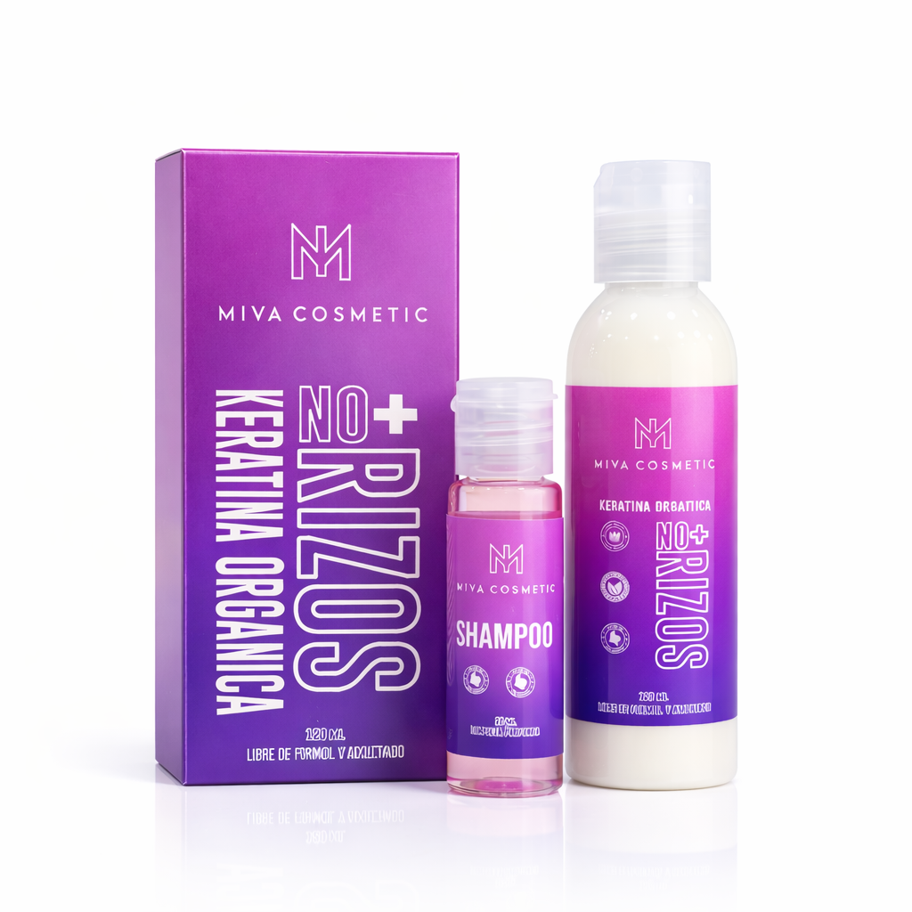 Crema orgánica para Alisar No+Rizos