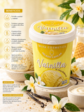 Helado capilar de vainilla 450gr